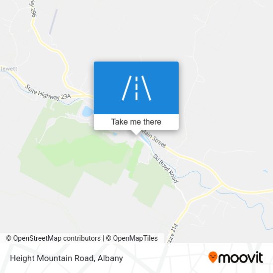 Height Mountain Road map