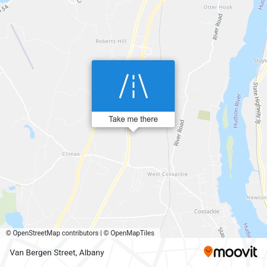 Mapa de Van Bergen Street