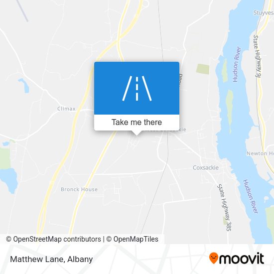 Mapa de Matthew Lane