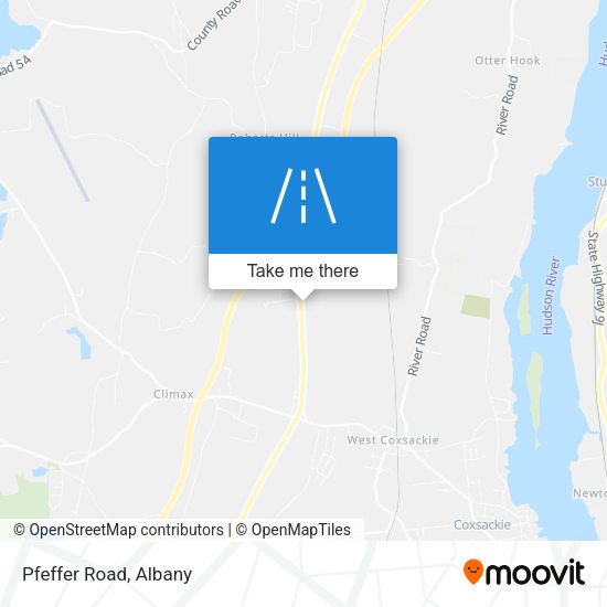 Mapa de Pfeffer Road