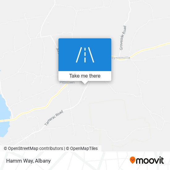 Hamm Way map