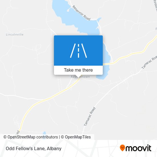 Mapa de Odd Fellow's Lane