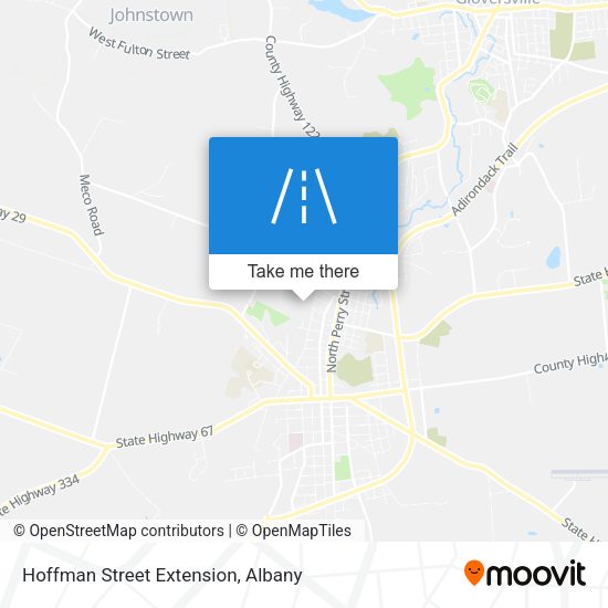 Hoffman Street Extension map