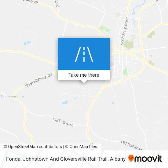 Fonda, Johnstown And Gloversville Rail Trail map