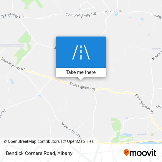 Mapa de Bendick Corners Road