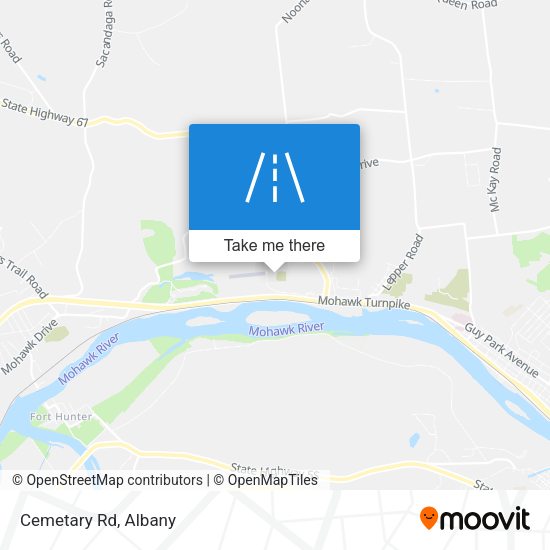 Mapa de Cemetary Rd
