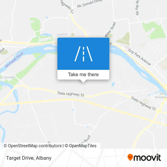 Target Drive map