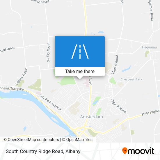 Mapa de South Country Ridge Road