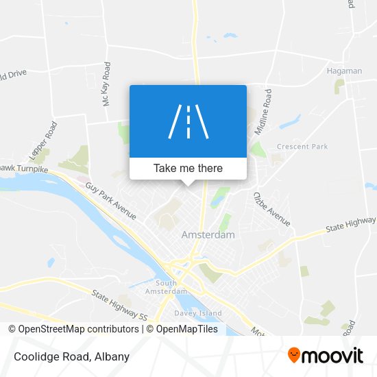 Mapa de Coolidge Road