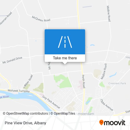 Pine View Drive map