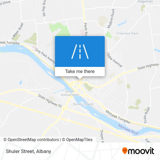 Mapa de Shuler Street
