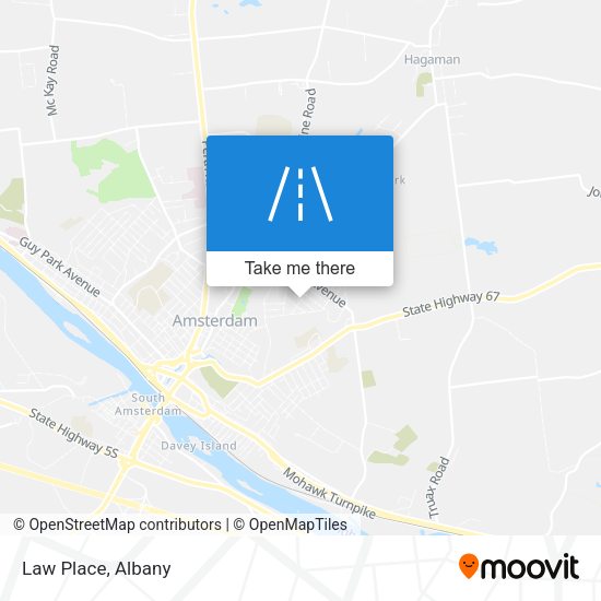 Mapa de Law Place