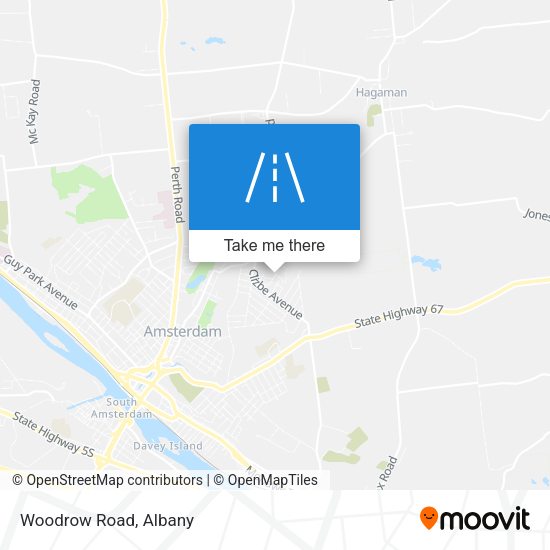 Mapa de Woodrow Road