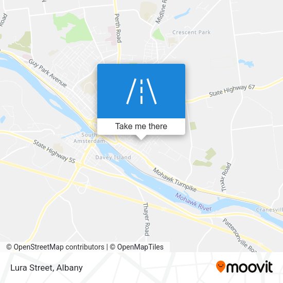 Mapa de Lura Street