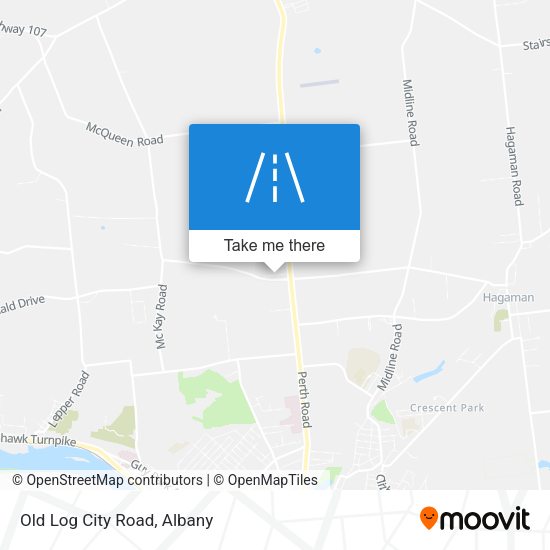 Mapa de Old Log City Road