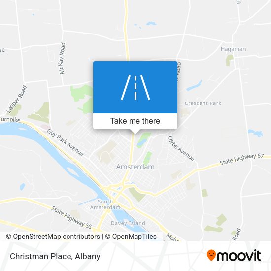 Mapa de Christman Place