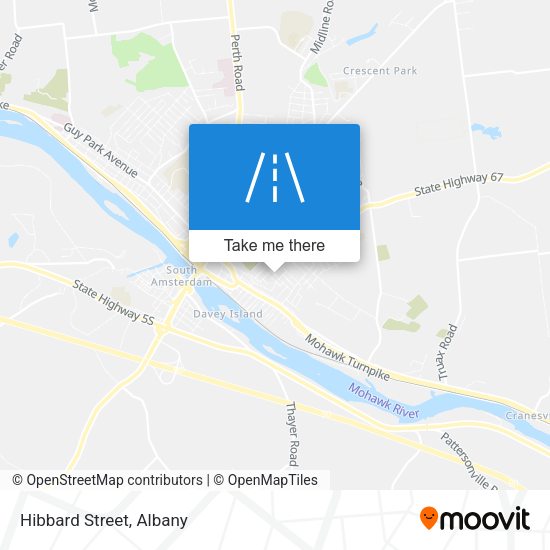 Mapa de Hibbard Street