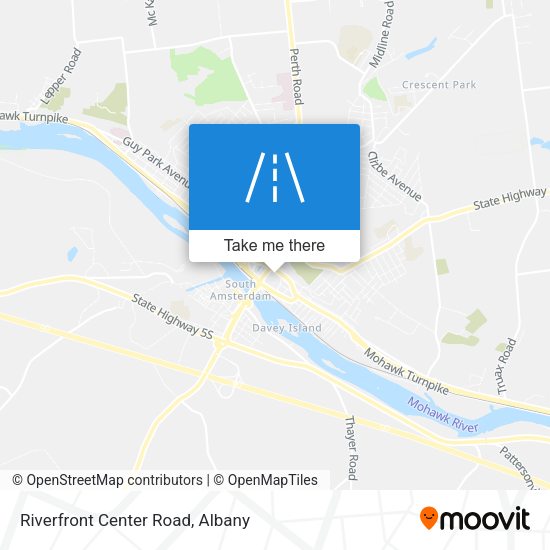 Mapa de Riverfront Center Road