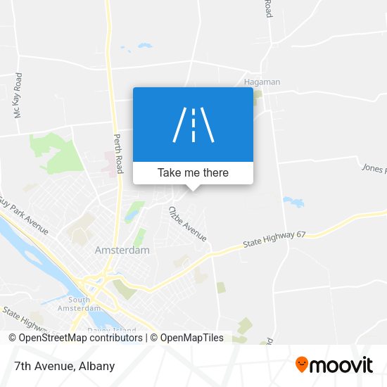 Mapa de 7th Avenue