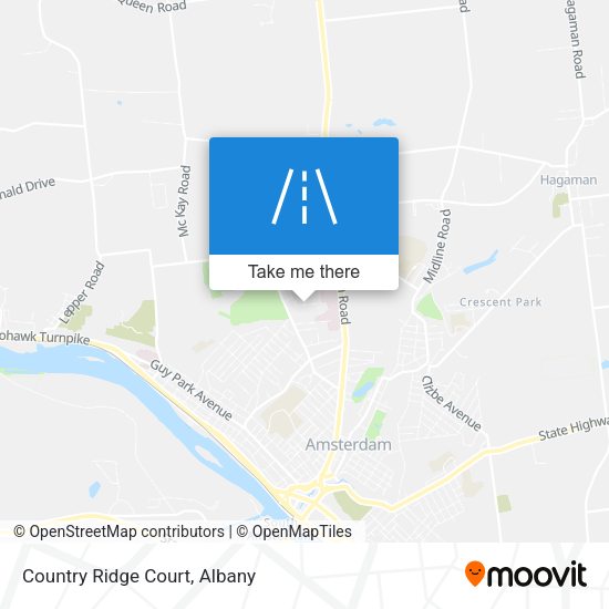 Country Ridge Court map