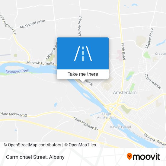 Mapa de Carmichael Street