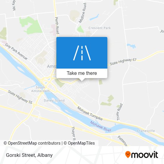 Mapa de Gorski Street