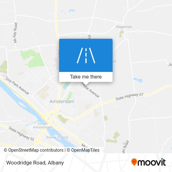 Mapa de Woodridge Road
