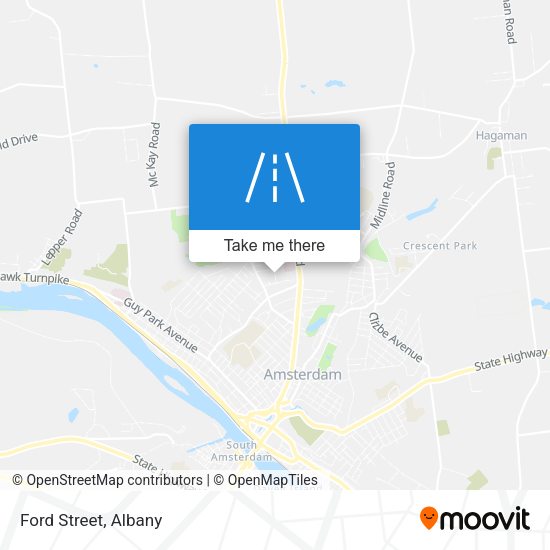 Mapa de Ford Street