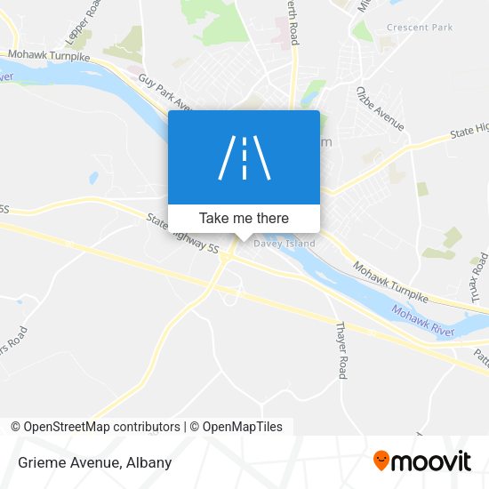 Mapa de Grieme Avenue