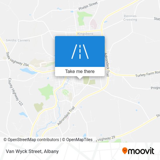 Mapa de Van Wyck Street