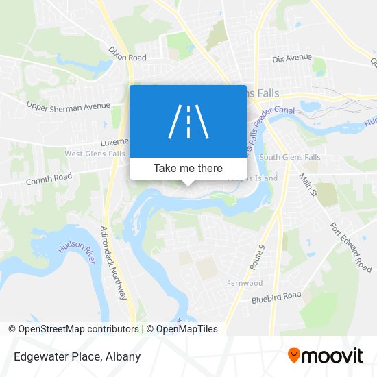 Mapa de Edgewater Place