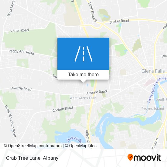 Mapa de Crab Tree Lane