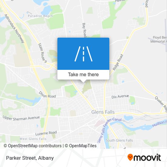 Mapa de Parker Street