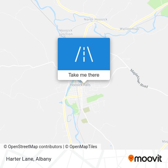 Mapa de Harter Lane