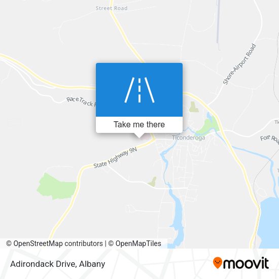 Mapa de Adirondack Drive