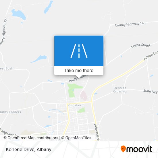 Mapa de Korlene Drive