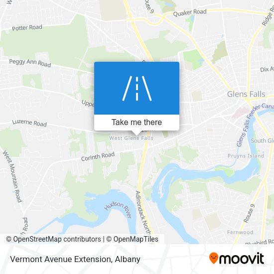 Vermont Avenue Extension map