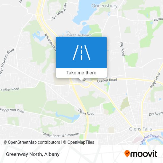 Mapa de Greenway North