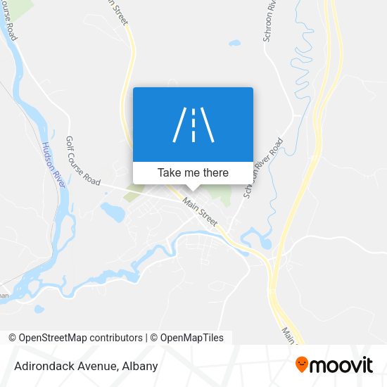 Mapa de Adirondack Avenue