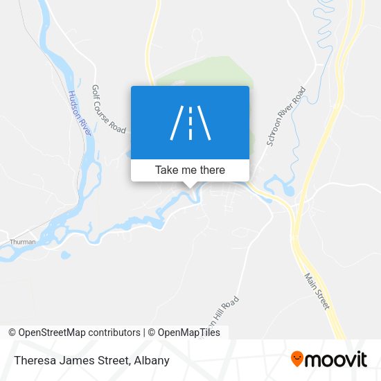 Theresa James Street map
