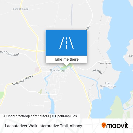 Lachuteriver Walk Interpretive Trail map