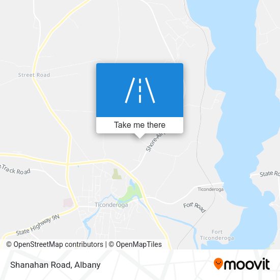Mapa de Shanahan Road