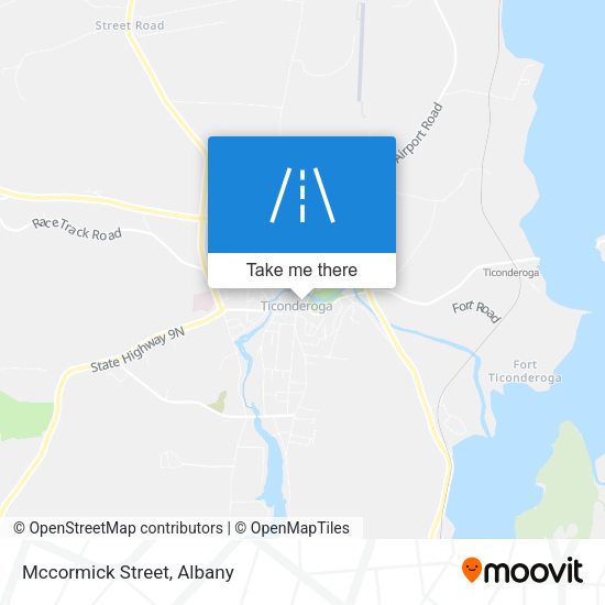 Mapa de Mccormick Street
