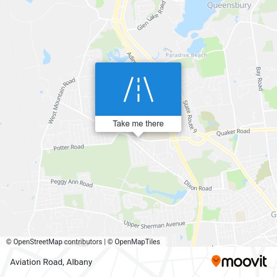 Mapa de Aviation Road