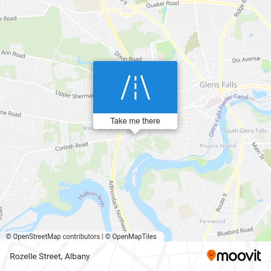 Rozelle Street map