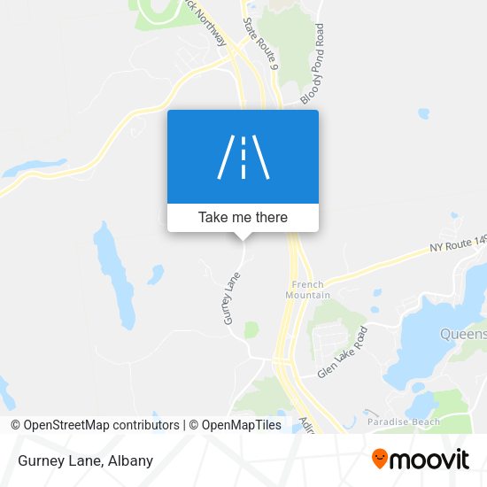 Mapa de Gurney Lane