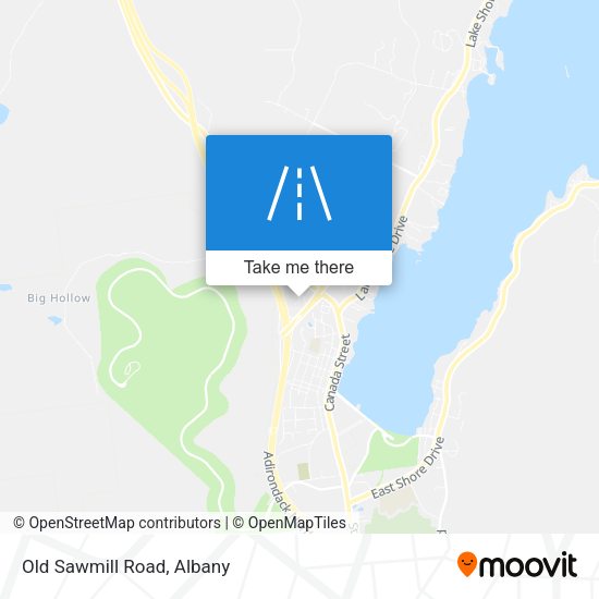 Mapa de Old Sawmill Road