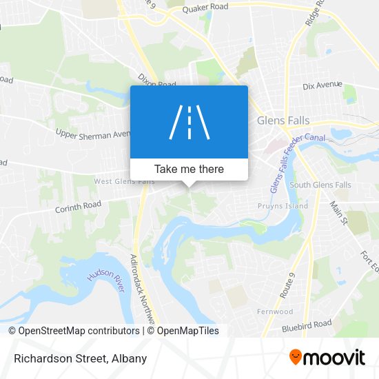 Mapa de Richardson Street