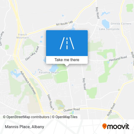 Mapa de Mannis Place