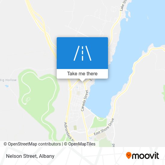 Mapa de Nelson Street